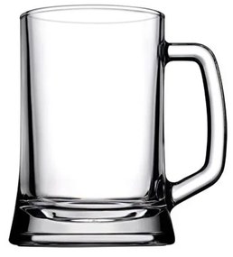 Стъклени чаши за бира в комплект от 6 бр. 500 ml Carre – Hermia