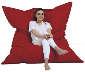 Градински пуф Giant Cushion 140x180, цвят Червен