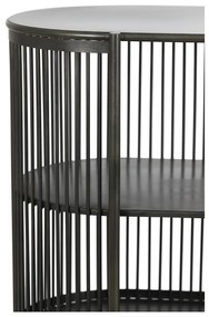 Черен метален скрин 100x80 cm Yinthe - Light &amp; Living