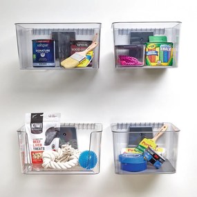 Кутия за съхранение на закрито с капак от рециклирана пластмаса iD Wallspace - iDesign