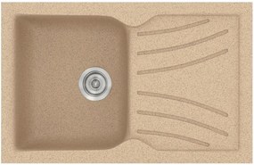 Мивка Sanitec 337-Granite Beige