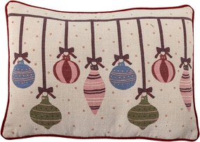Памучна декоративна възглавница с коледен мотив 35x50 cm Ornamentia – Bloomingville