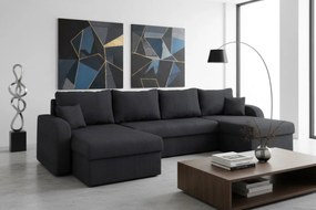 Ъглов Диван Крис U - Антрацит