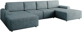 Ъглов диван Bella XL-Син