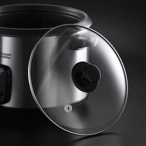 Уред за варене на ориз Russell Hobbs Cook@Home 19750-56, 700W, 1.8 l, Поддържане на топлината, Инокс