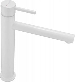 Mexen Elba висок смесител за мивка, бял - 74110-20