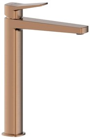 KFA Armatura 4522-712-34 - Смесител за мивка + изпускател MALAGA 30,3 cm розово злато