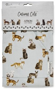 Чаени кърпи, престилка и кърпа за готвене в комплект от 5 бр. Curious Cats – Cooksmart ®