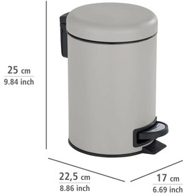 Сив кош с педали , 3 л Leman - Wenko