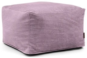 Лилав пуф от рипсено кадифе Softbox MooG – SLOWDOWN