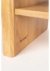 Маса за телевизор от декор от дъб в естествен цвят 160x45x40 cm Brave – Zuiver