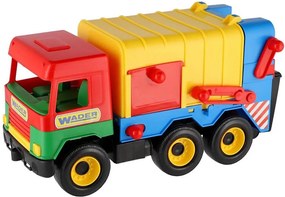Сметосъбирачен камион WADER, червен/зелен