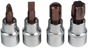Комплект от 163бр. 1/2", 1/4", 3/8" гаечни ключове CrV Professional