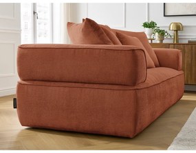 Теракотен шенилов диван 237 cm Whesley – Bobochic Paris