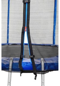 Jump Pro градински батут 3,63 м (12ft) син с мрежа и стълба