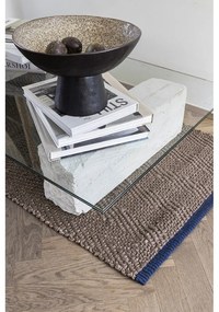 Кафява пътека от юта 70x150 cm Notes – Mette Ditmer Denmark