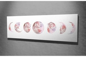 Живопис 80x30 cm Moon - Wallity