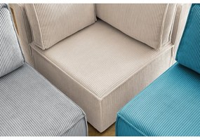 Променлив ъглов U-образен диван от велур Nihad modular - Bobochic Paris