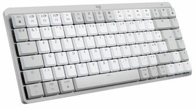 Безжична клавиатура Logitech MX Mini Mechanical for Mac Бял