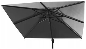 Стилен сив чадър MINI ROMA 2,5 × 2,5 м