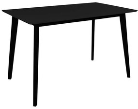 Трапезна маса с черен плот за маса 70x120 cm Vojens – Bonami Essentials