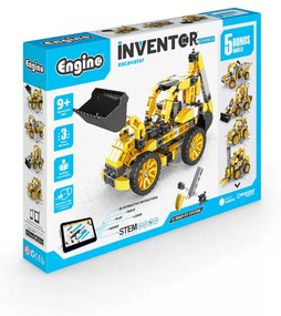 Engino Конструктор Inventor Mechanics - Багер, 5 в 1