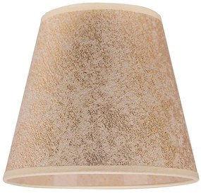 Duolla - Абажур за настолна лампа SOFIA XS E14 пр. 18,5 см злато