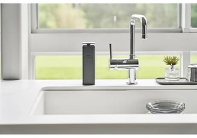 Черен дозатор за перилен препарат Yamazaki , 250 ml Tower - YAMAZAKI