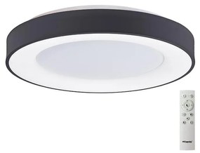 Azzardo AZ4991 - LED Димируем плафон SANTANA LED/50W/230V черен + д.у.