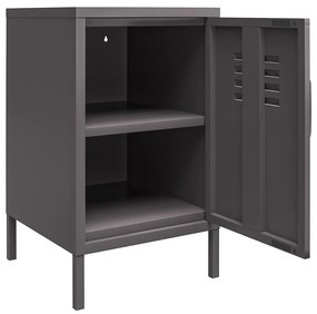 Сиво метално нощно шкафче Bradford – Støraa