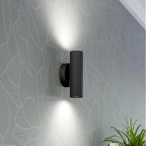 Eglo 902032 - Аплик PORTILLO 2xGU10/5W/230V черен