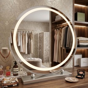 Огледало LED MAKE-UP Chrome 50 cm