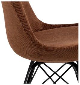 Кафяв трапезен стол Eris - Actona