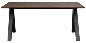Сгъваема маса за хранене с дъбов плот 170x100 cm Carradale - Rowico