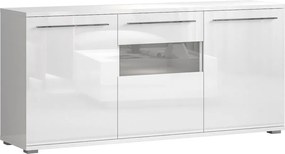 Бюфет с ниско царство 3D-дължина: 180 см-бяло