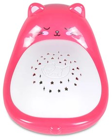 МОНИ Нощна лампа с проектор ANIMAL LAMP РОЗОВ