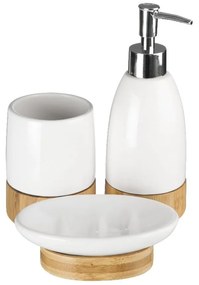 Комплект аксесоари за баня от бял камък Earth - Premier Housewares