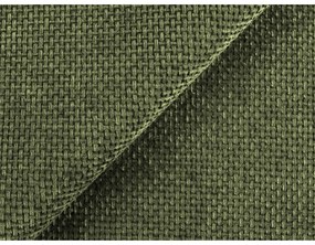 Зелено тапицирано двойно легло с място за съхранение и решетка 140x200 cm Keoni - Makamii