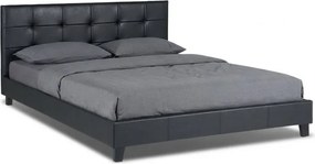 Легло Sissy от PU кожа в черен цвят 160x200см.