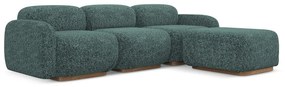Тюркоазен модулен ъглов диван (променлив) Ailani – Makamii