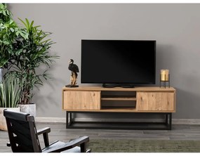 Масичка за телевизор с декор от бор, ширина 140 cm Belinda - Kalune Design