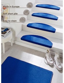 Комплект от 15 сини стъпала за стълби, 23 x 65 cm Fancy - Hanse Home