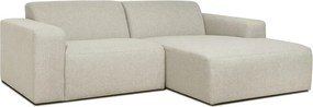Бежов/кремав ъглов диван (десен ъгъл) Roxy – Scandic
