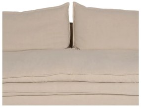 Кремав ленен диван 210 cm – Ixia