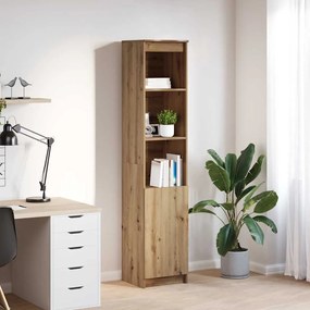 861678 vidaXL Highboard Artisan Дъб 37,5x35x180 cm Инженерна дървесина