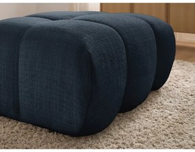 Тъмносиня шенилова табуретка Ivane – Bobochic Paris