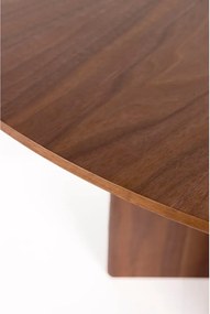 Кръгла трапезна маса от декор от орех ø 120 cm Laurent – White Label