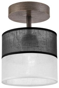 Плафон ANDREA 1xE27/60W/230V бук, приспособен към таван