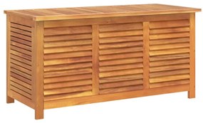 365841 vidaXL Градинска кутия за съхранение 113x50x56 см акациево дърво масив