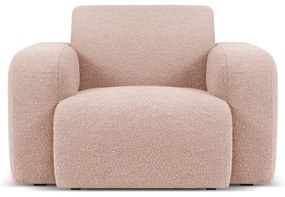 Розов фотьойл от плат букле Molino - Micadoni Home